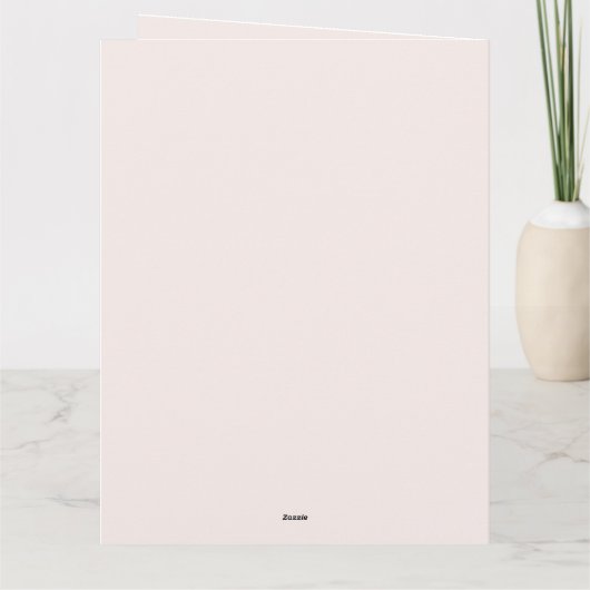 Roze frambozen waterverf gelukkig Valentijnsdag Kaart (Achterkant)