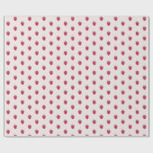 Roze frambozen Waterverf Pattern Cadeaupapier (Vlak)