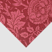 Roze frambozenroze en bloemontwerp van het roos. tissuepapier (Detail)