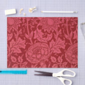 Roze frambozenroze en bloemontwerp van het roos. tissuepapier (Craft)