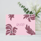 Roze frambozenwandelaardenweddenschap RSVP (Staand voorkant)