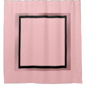 Roze Frame Douchegordijn (Voorkant)