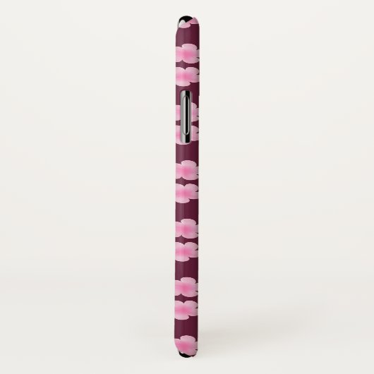 Roze Frangipani Bloem Naadloos Patroon Case-Mate iPhone Case (Achterkant / rechts)