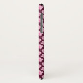 Roze Frangipani Bloem Naadloos Patroon Case-Mate iPhone Case (Achterkant/links)