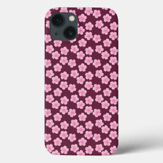 Roze Frangipani Bloem Naadloos Patroon Case-Mate iPhone Case