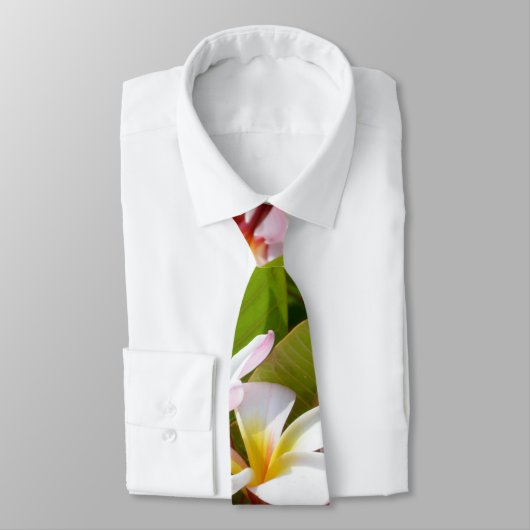 Roze Frangipani-boom, Stropdas (Gebonden)