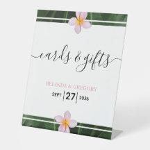 Roze Frangipani Plumeria Wedding Cards & Gifts