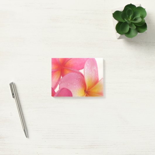 Roze Frangipani Post-it® notes 10,2 x 7,6 (Kantoor)