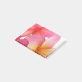 Roze Frangipani Post-it® notes 10,2 x 7,6 (Schuin)