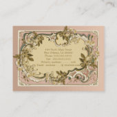 Roze Frans  Lijst | Rozen Bridal Boutique Visitekaartje (Achterkant)