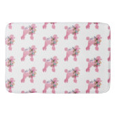 Roze Frans Rodle accent Badmat (Voorkant)