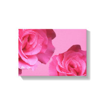  roze Frans roos bloemenzwart fine art