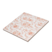  Roze Frans Toile Tegel Tegeltje (Zijkant)