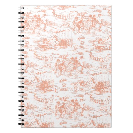  roze Frans toilet Notitieboek (Voorkant)