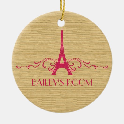 Roze Frans Vlaams Ornament (Voorkant)