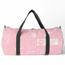 Roze Franse antiek krant Victoriaans