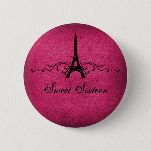 Roze  Franse Vlaamse zoete 16 Button (Voorkant)
