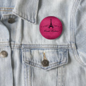 Roze  Franse Vlaamse zoete 16 Button (In situ)