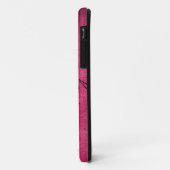 Roze  Franse Vlaanderen Case-Mate iPhone Case (Achterkant/links)