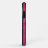 Roze  Franse Vlaanderen Case-Mate iPhone Case (Achterkant/rechts)
