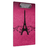 Roze  Franse Vlaanderen Klembord (Rechts)