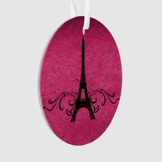 Roze Franse Vlaanderen Ornament (voorkant)