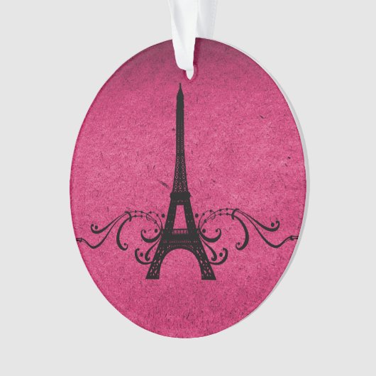 Roze  Franse Vlaanderen Ornament (voorkant)