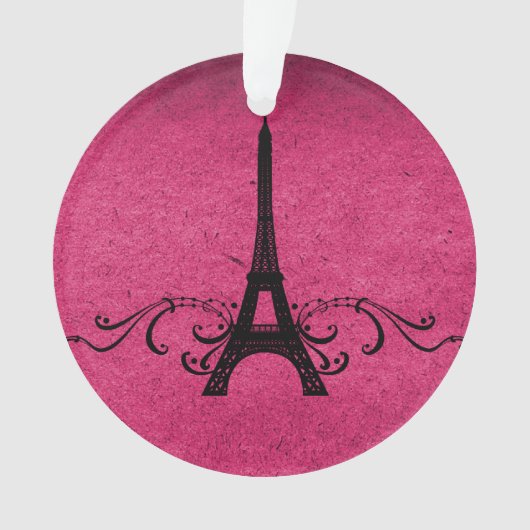 Roze  Franse Vlaanderen Ornament (voorkant)