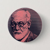 Roze Freud Button (Voorkant)