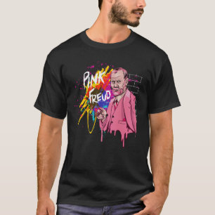 Roze Freud Donkere kant van je mama Joke Funny T-shirt