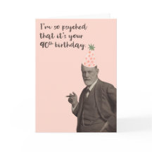Roze Freud Funny 90th Birthday
