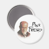 Roze Freud Magneet (Voorkant / Achterkant)