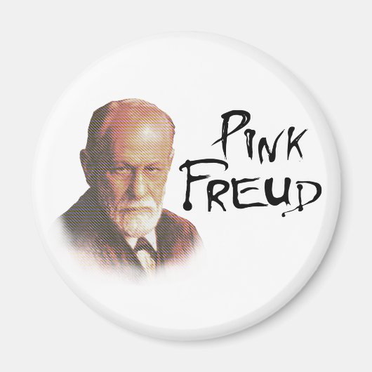 Roze Freud Magneet (Voorkant)