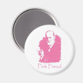 Roze Freud Magnet (Voorkant / Achterkant)