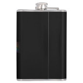 Roze Freud (met een kaartje) Heupfles (Achterkant)