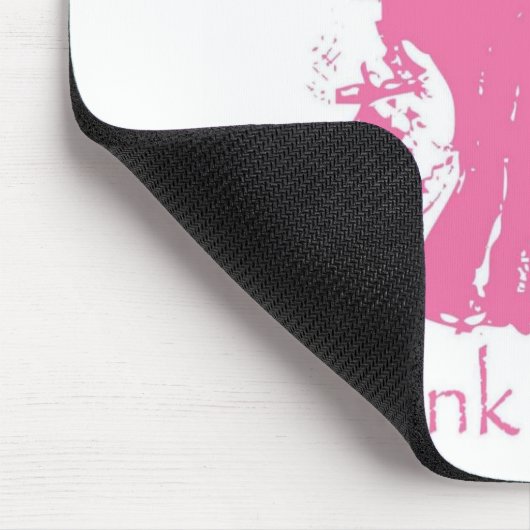 Roze Freud Mousepad Muismat (Hoek)