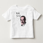 Roze Freud Sigmund Freud Kinder Shirts (Voorkant)