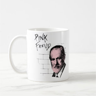 Roze Freud Sigmund Freud Koffiemok