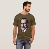 Roze Freud Sigmund Freud T-shirt (Voorkant volledig)