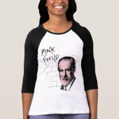 Roze Freud Sigmund Freud T-shirt (Voorkant)