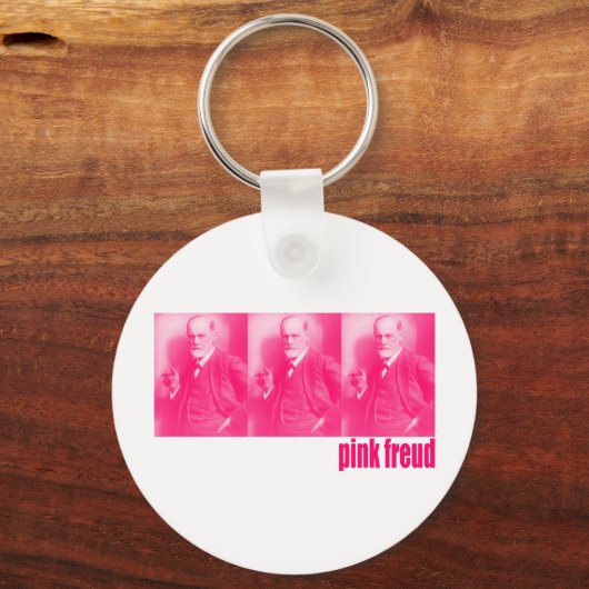 Roze Freud Sleutelhanger (Voorkant)