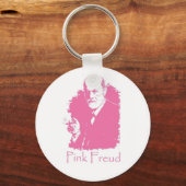 Roze Freud-sleutelhanger Sleutelhanger (Voorkant)