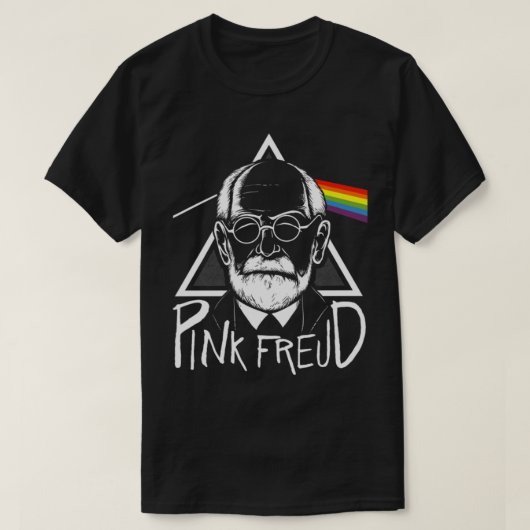 Roze Freud T-Shirt (Design voorkant)