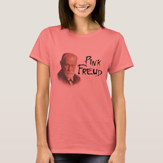 Roze Freud T-shirt (Voorkant)