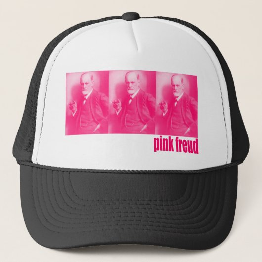 Roze Freud Trucker Pet (Voorkant)