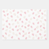 Roze Frosted Strooi Animal Cookie Inpakpapier Vel (Voorkant)