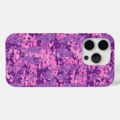 Roze Fuchsia Digital Camouflage Decor op een Case-Mate iPhone Case (Achterkant (horizontaal))