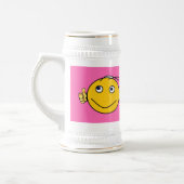 Roze - Fun Bless deze bierbrouwerij mok! Bierpul (Links)