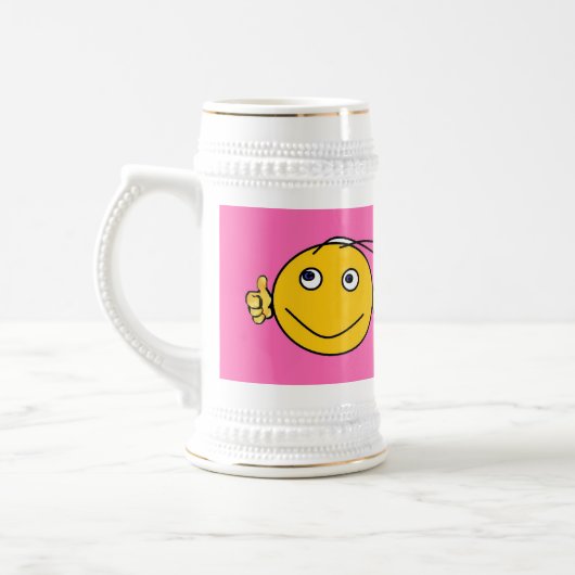 Roze - Fun Bless deze bierbrouwerij mok! Bierpul (Links)
