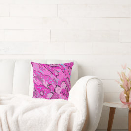Roze! Fun met Abstracte kunst Kussen